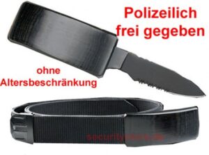 Gürtelschnallen Messer Kapselheber