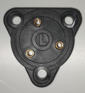 Holster Adapter Radar Plattform auf Blackhawk Holster links